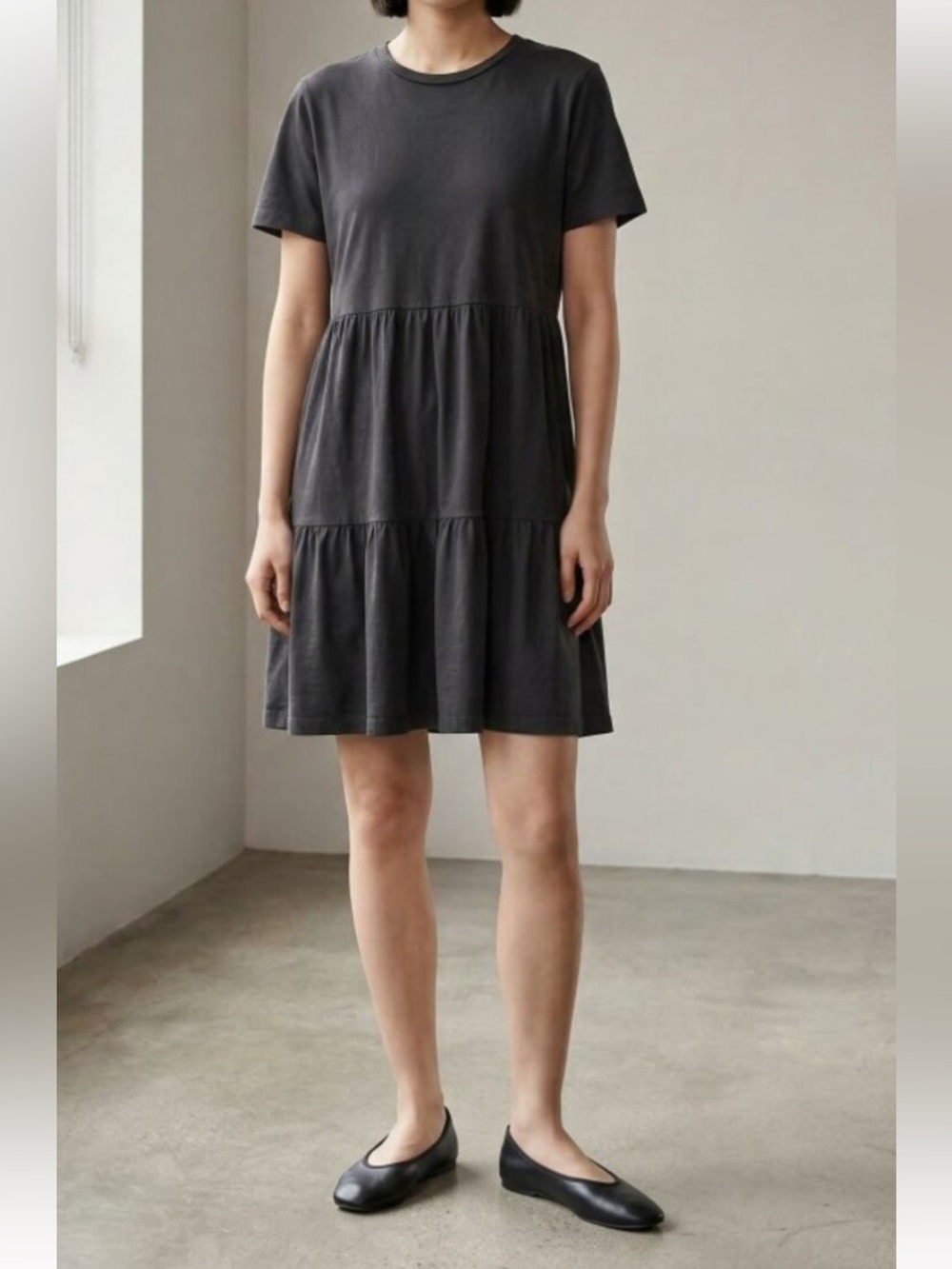Kotn Tiered Babydoll Dress